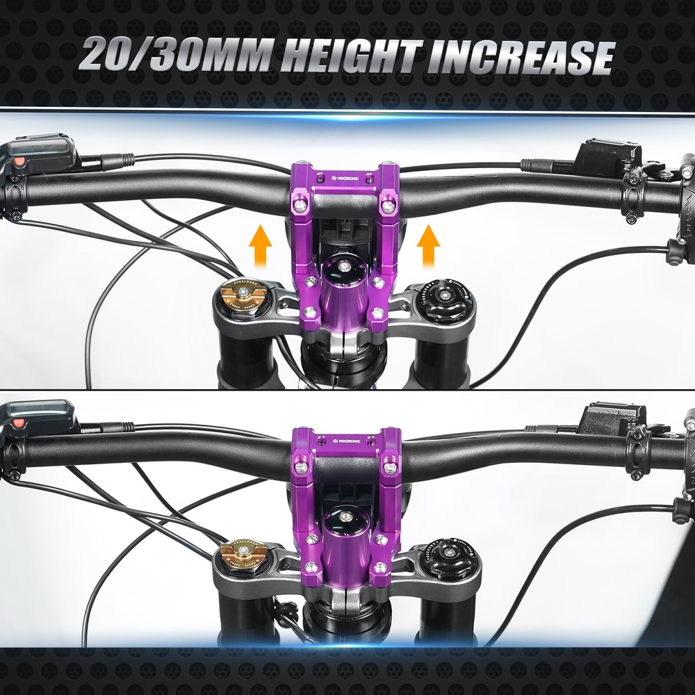 NICECNC Upper Triple Clamp Top Link Handlebar Bar Riser Fit Surron light bee X S
