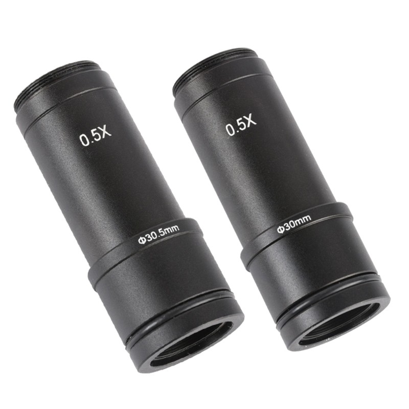 Focusable-Microscope Eyepiece C Mount Adapter Lens For Video Microscope Camera