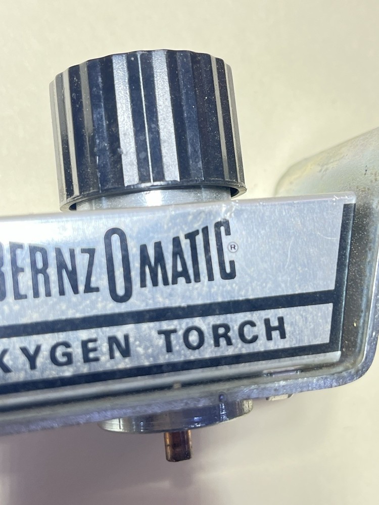Vintage Bernzomatic Oxygen Torch Used