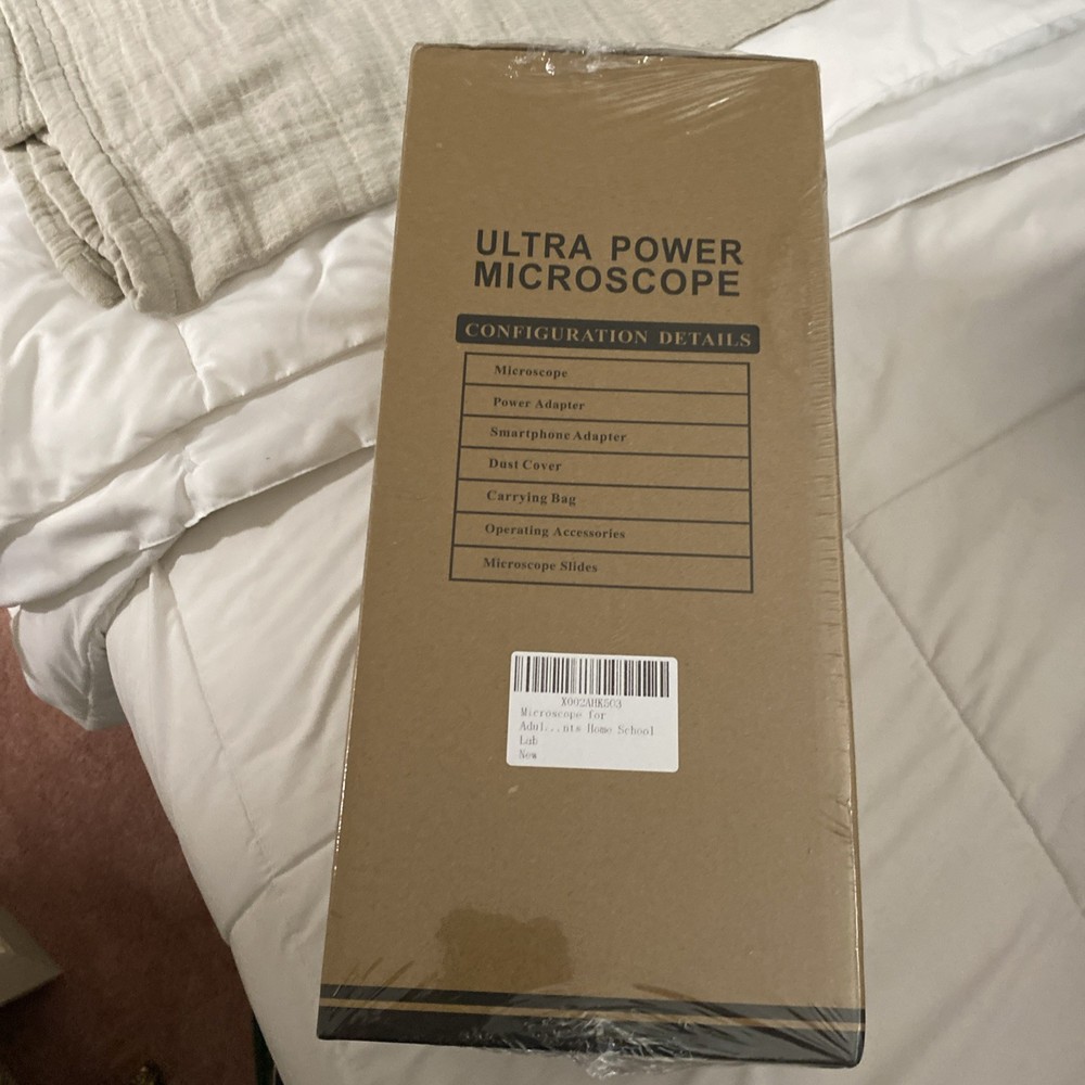 Microscope for Adults Kids, 100X-2000X BEBANG Compound Microscope with