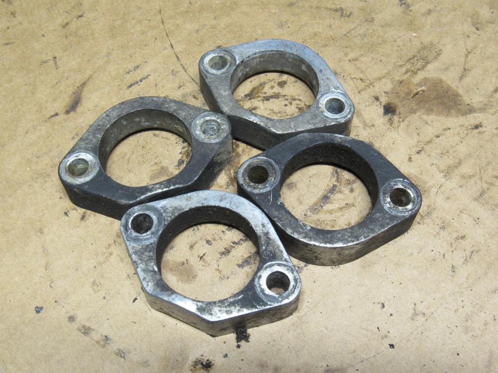 1984 Kawasaki ZN 700A LTD Header Clamp Mounts Flanges