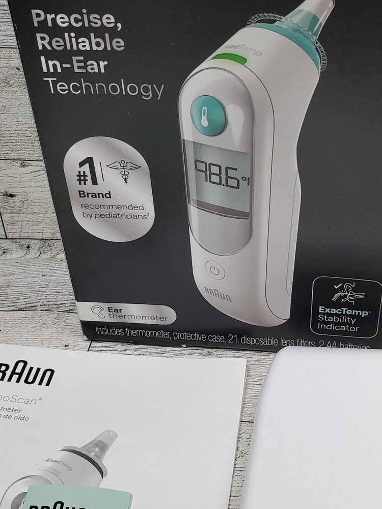 Braun ThermoScan 5 Ear Thermometer, Digital Display