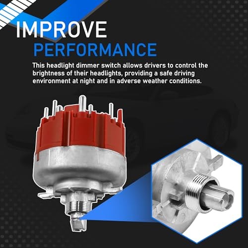 Headlight Head Light Dimmer Switch Compatible with 1999-2004 Porsche 911