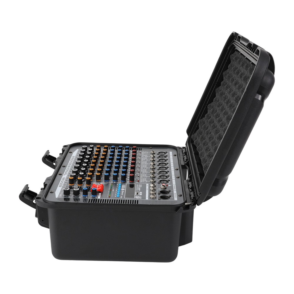 8-Channel Professional Bluetooth Live Studio Audio Mixer USB Mixing Console