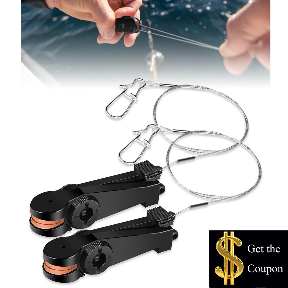 for Cannon Downrigger Adjustable Universal Line Release Uni-Line 2250009 2 Pack