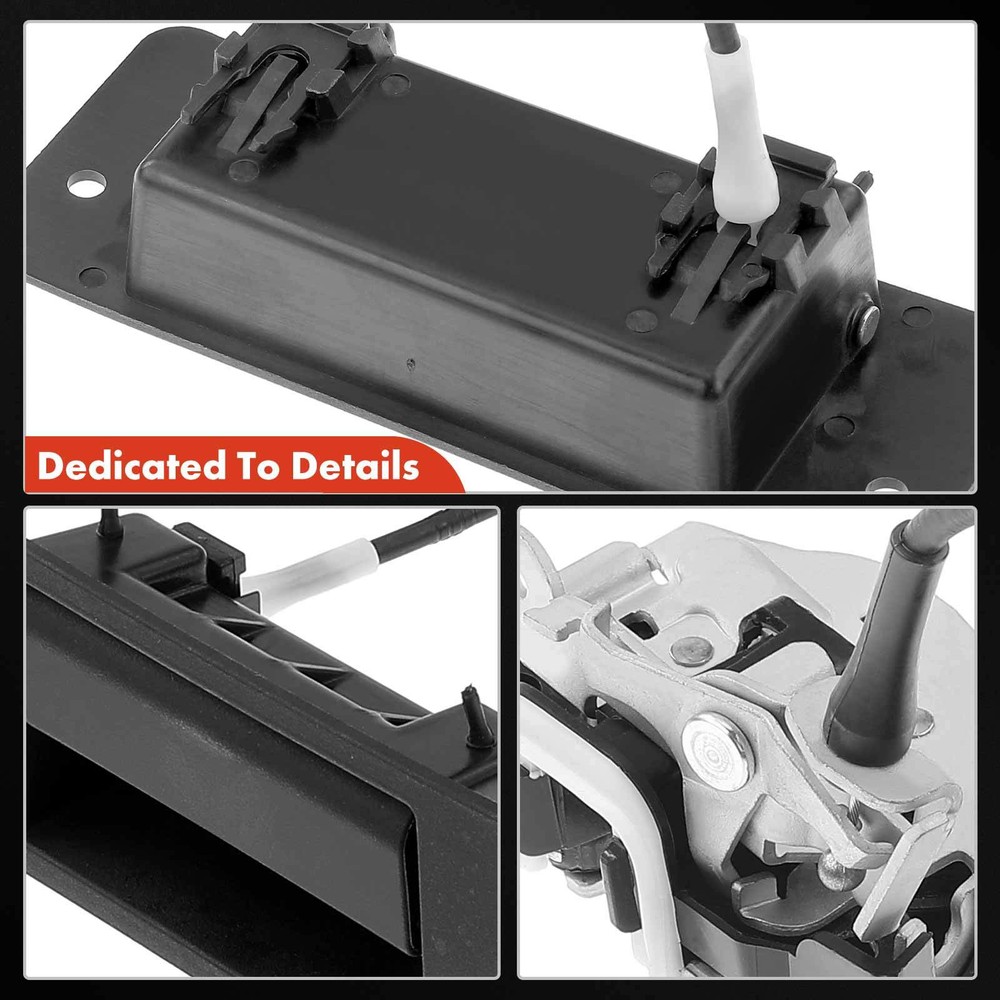 Tail Back Left Door Lock Actuator for Ford Excursion 00-05 w/ Handle Cable Latch