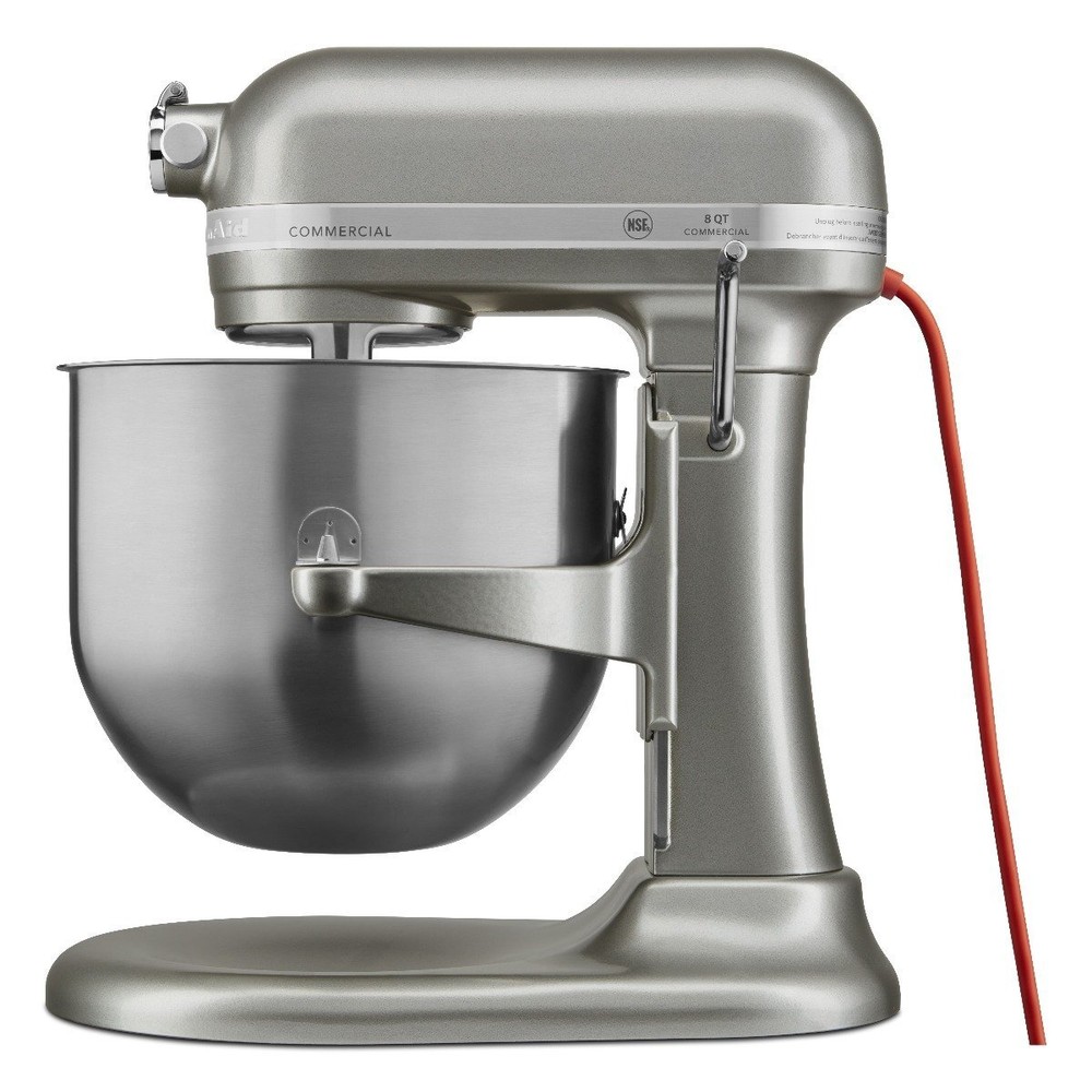 KitchenAid Commercial 8-Quart Stand Mixer | Contour Silver