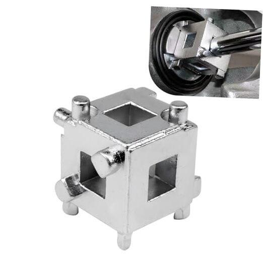 Cube Brake Caliper Compression Tool, 3/8" Steel Car Rear Disc Brake Piston