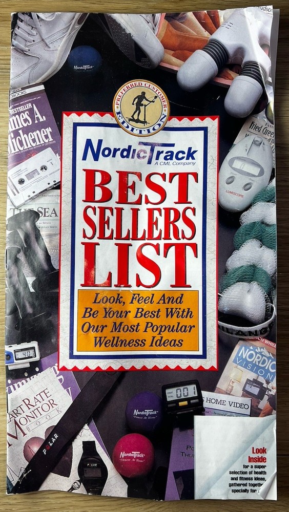 NordicTrack Owners Guide Ski Exerciser Operating Instruction Manual & Catalog