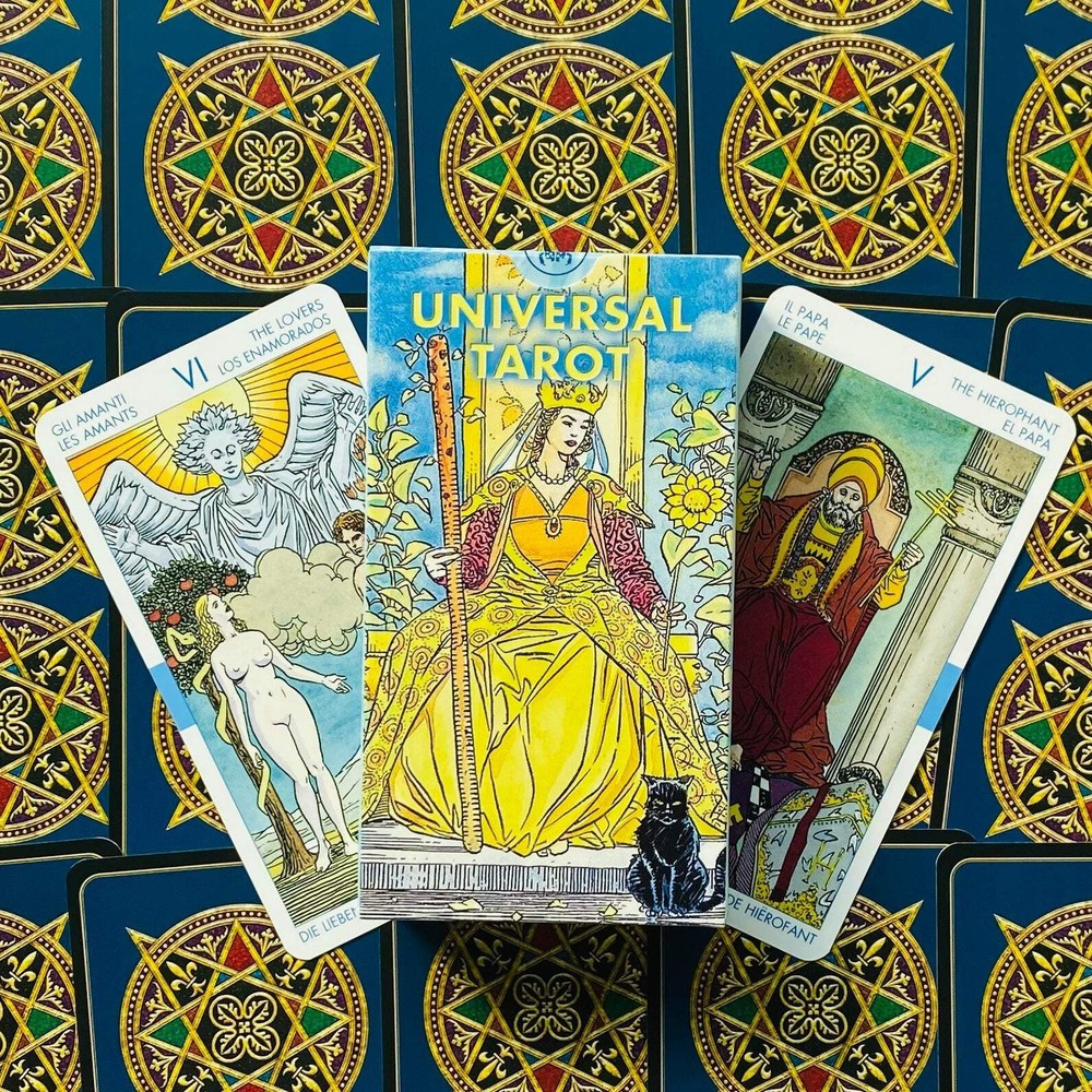 Universal Tarot Card Deck Lo Scarabeo Esoteric Divination New