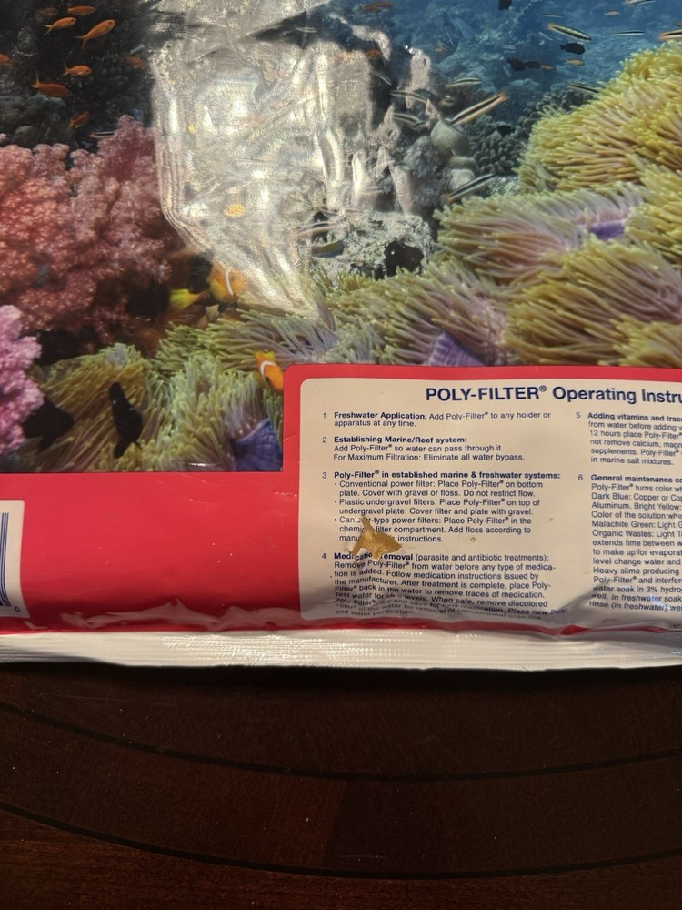 Poly -Filter Pad LARGE 12” X 12” PLEASE READ DESCRIPTION NEW