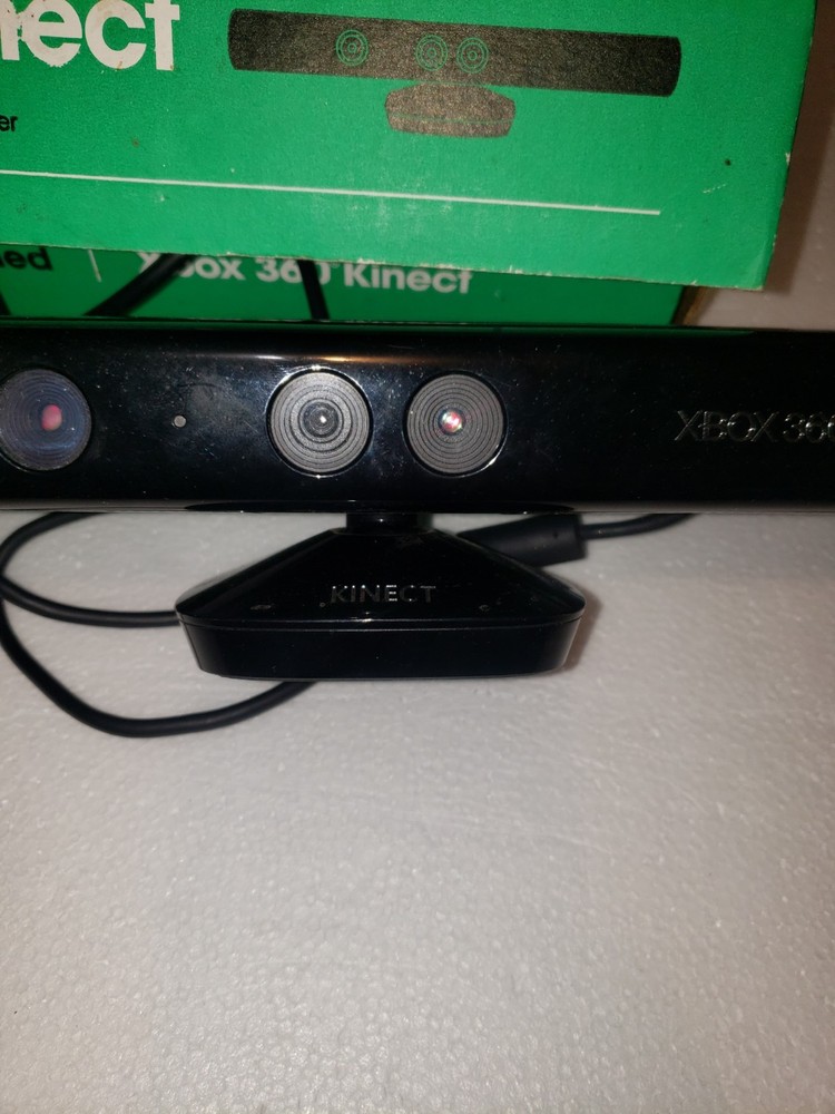 Xbox 360 Kinect Sensor Camera Bundle Only Not TESTED SOLD AS IS