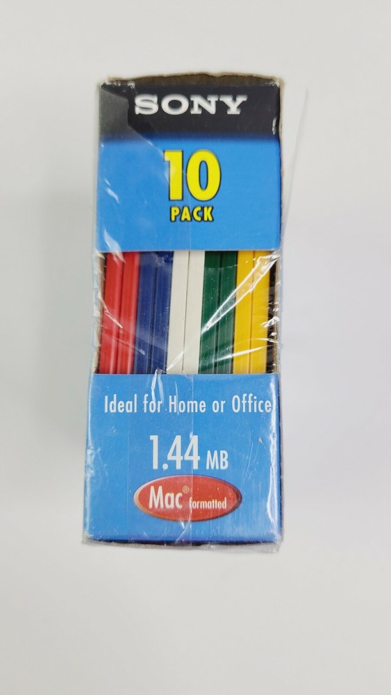 Sony 2HD Diskettes 10 Pack New open box