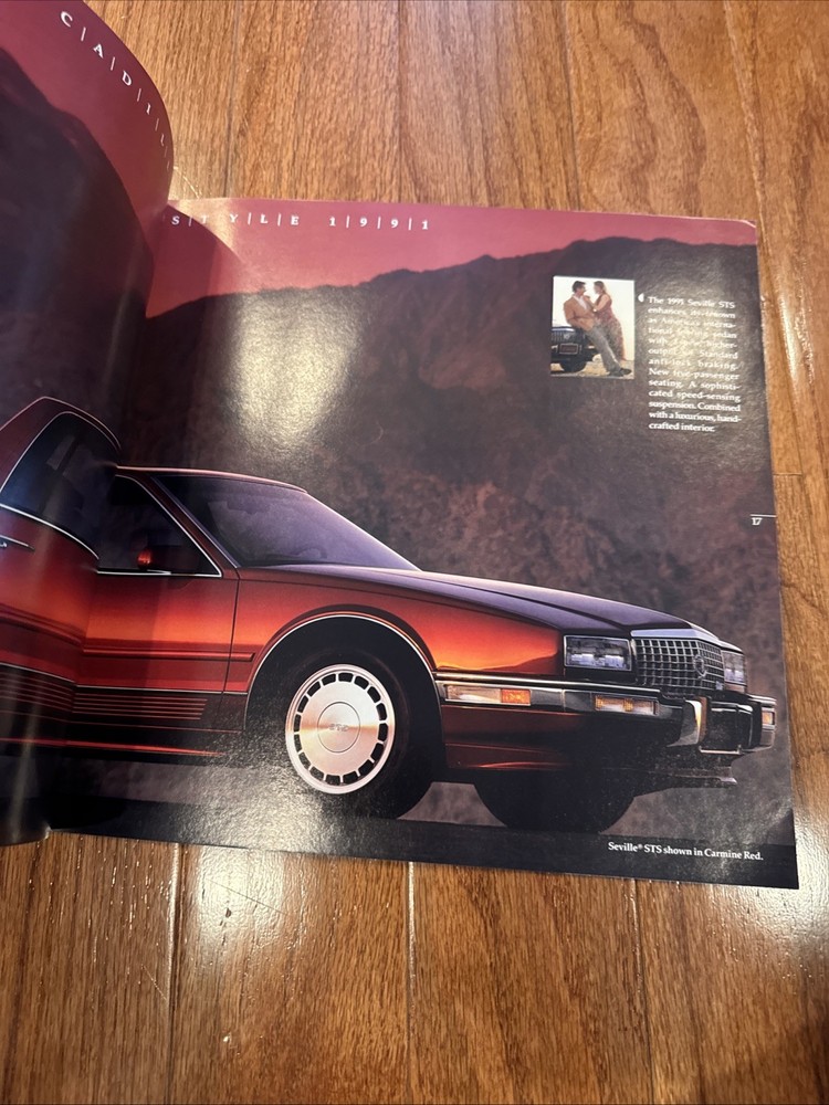 1991 CADILLAC FULL LINE SALES BROCHURE