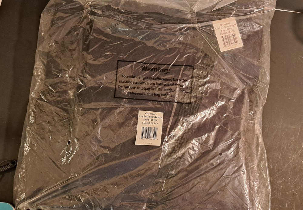 Chamonix 165cm Snowboard Bag New In Package