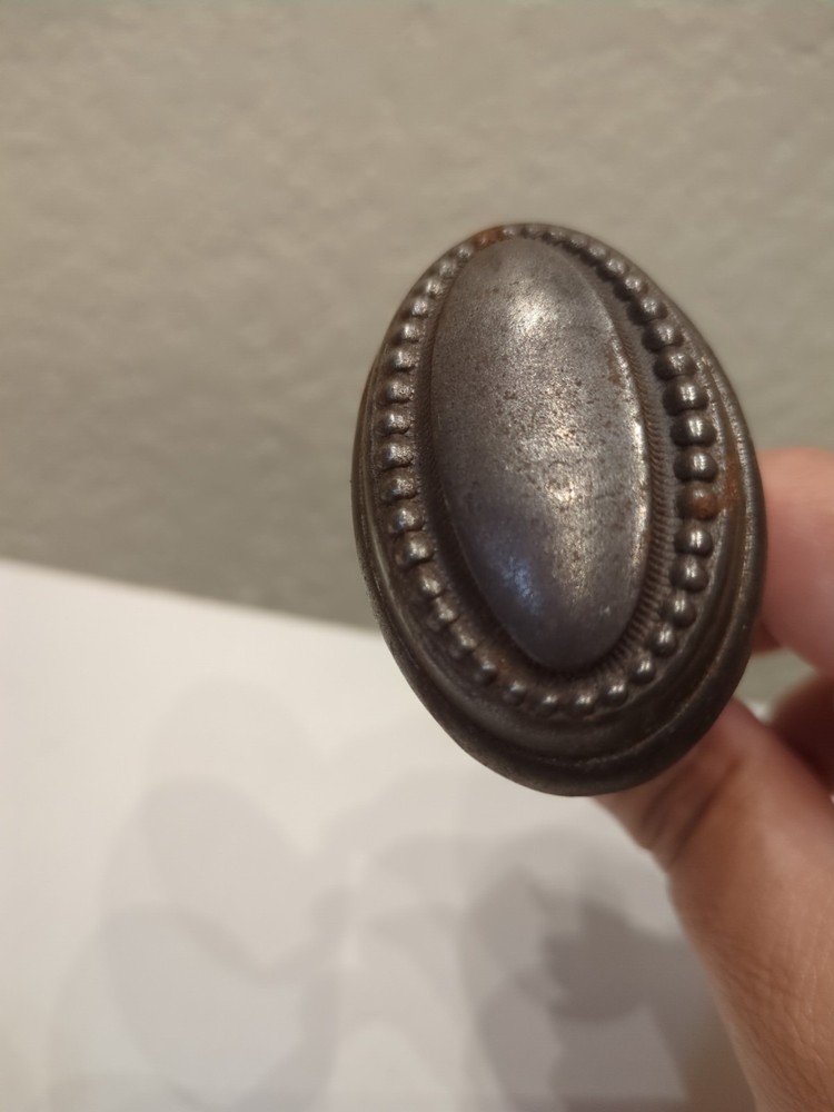 Vintage Oval Door Knob Set