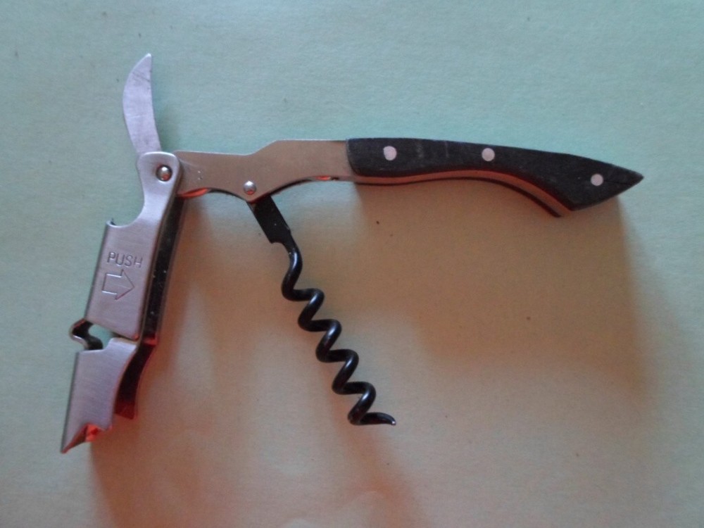 COUTALE SOMMELIER POCKET DRINK PROGRESSIVELY Double Hinge Corkscrew Wine