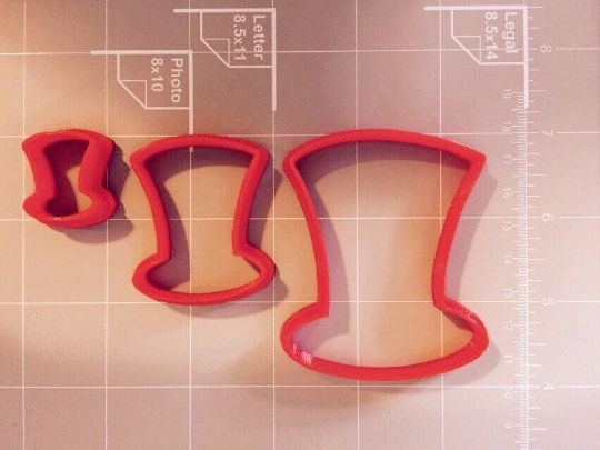 Magic Hat Cookie Cutter - Select Your Own Size