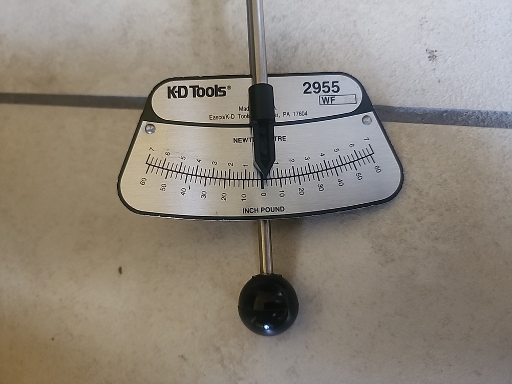 1/4 Beam Torque Wrench. Kd Tools 2955 .