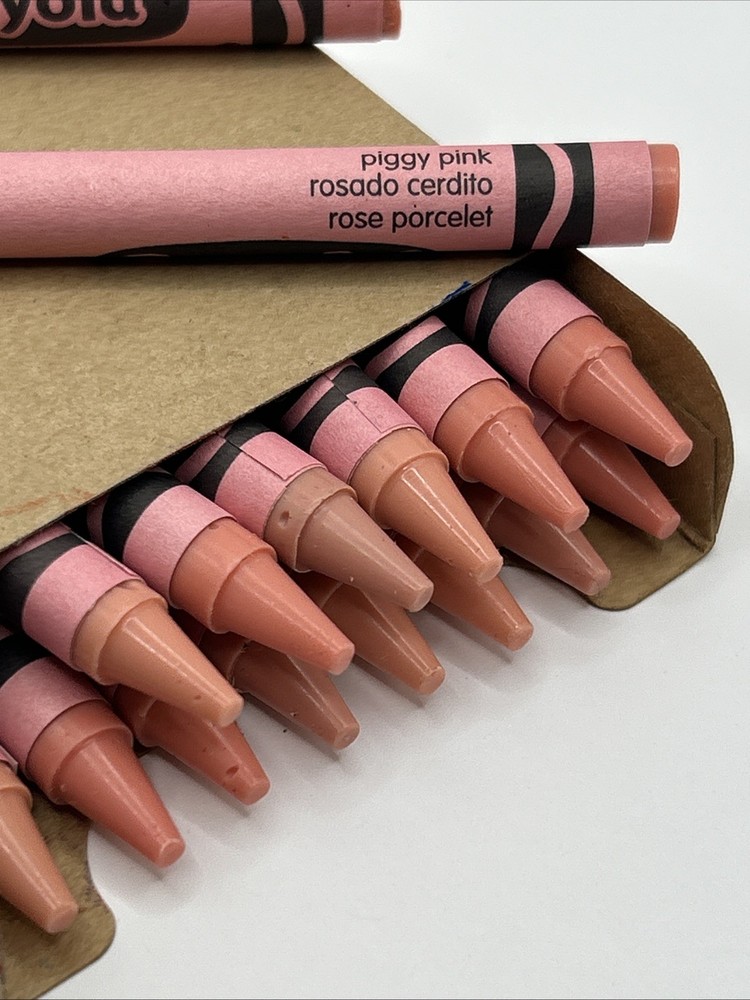 (16) Crayola Crayons (piggy pink) BULK