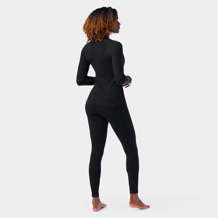 New Smartwool Classic All Season Merino Base Layer Bottom Womens Medium Black