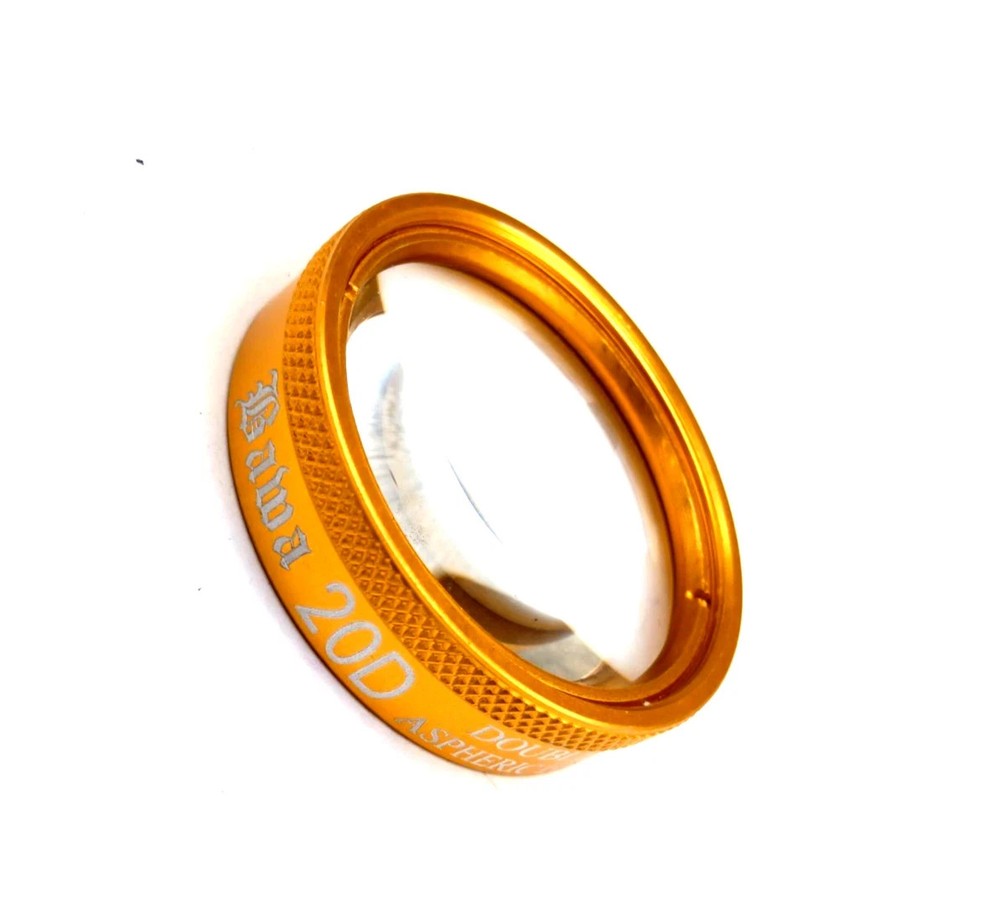 Ophthalmology Double Aspheric 20D Retinal Diagnostic Lens Comfortable Handling