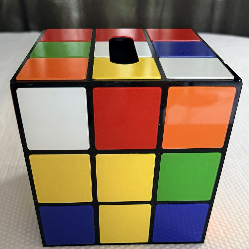 Get Digital Magic Cube Tissue Box Rubik's Cube Style