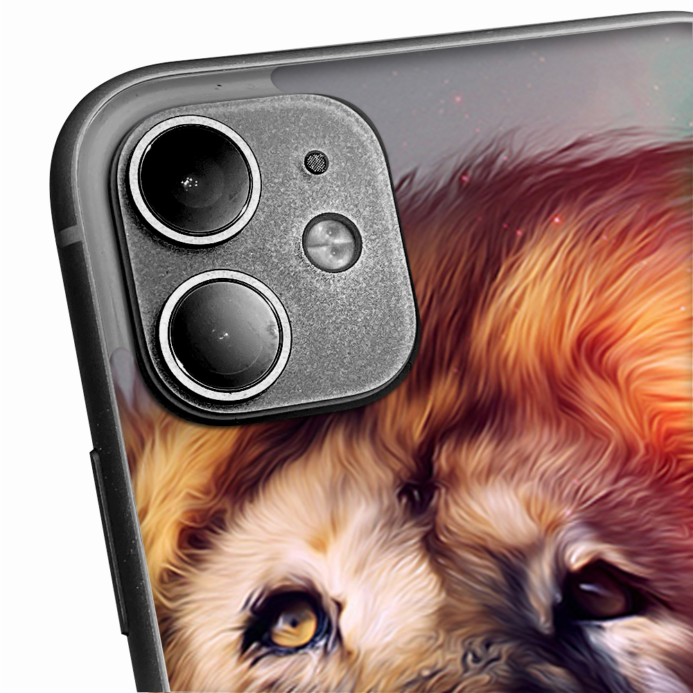 Skins Decal Wrap for Apple iPhone 11 - Lion face