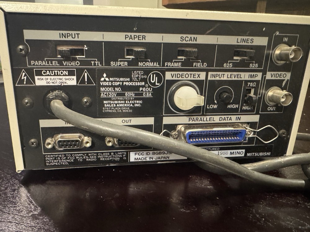 Genuine MITSUBISHI P60U Video Copy Processor.