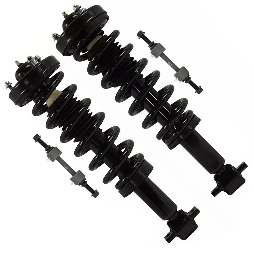 Front Complete Strut Assembly Stabilizer Bar Link Kit 4pcs for F-150 2015-2018