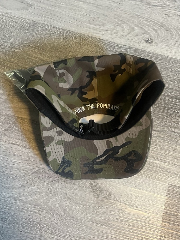 FTP detachable LOGO CAMP HAT(BLACK