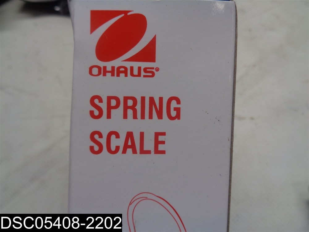 8008-MN Ohaus Pull Type Metal Spring Scale 5000 Grams 50 Newtons