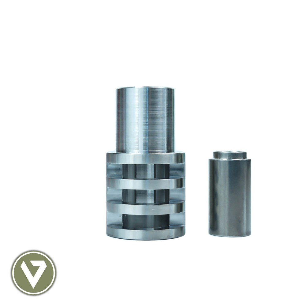 1911 .45 acp Mil-Spec muzzle brake compensator PUNISHER + FREE SPRING PLUG