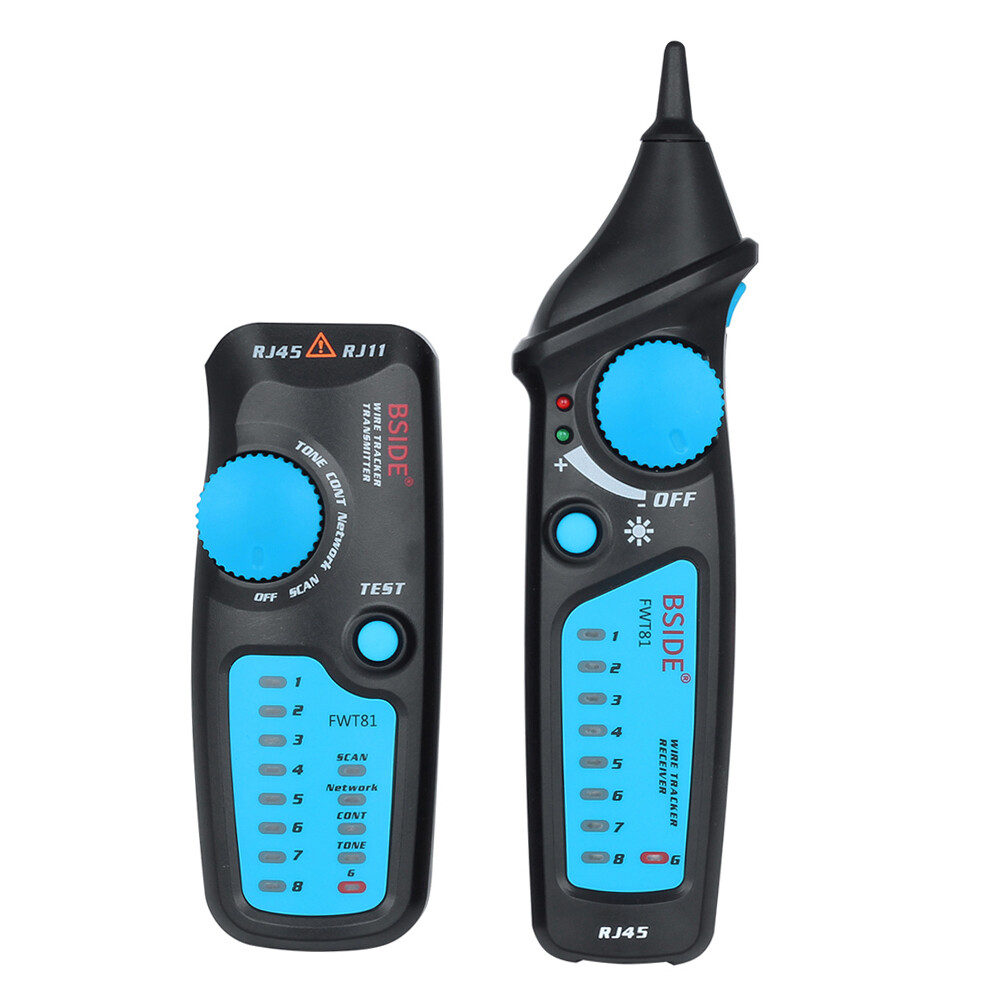 Multi-functional LCD Network Cable Tester Wire  RJ11 RJ45 Wire I0F2