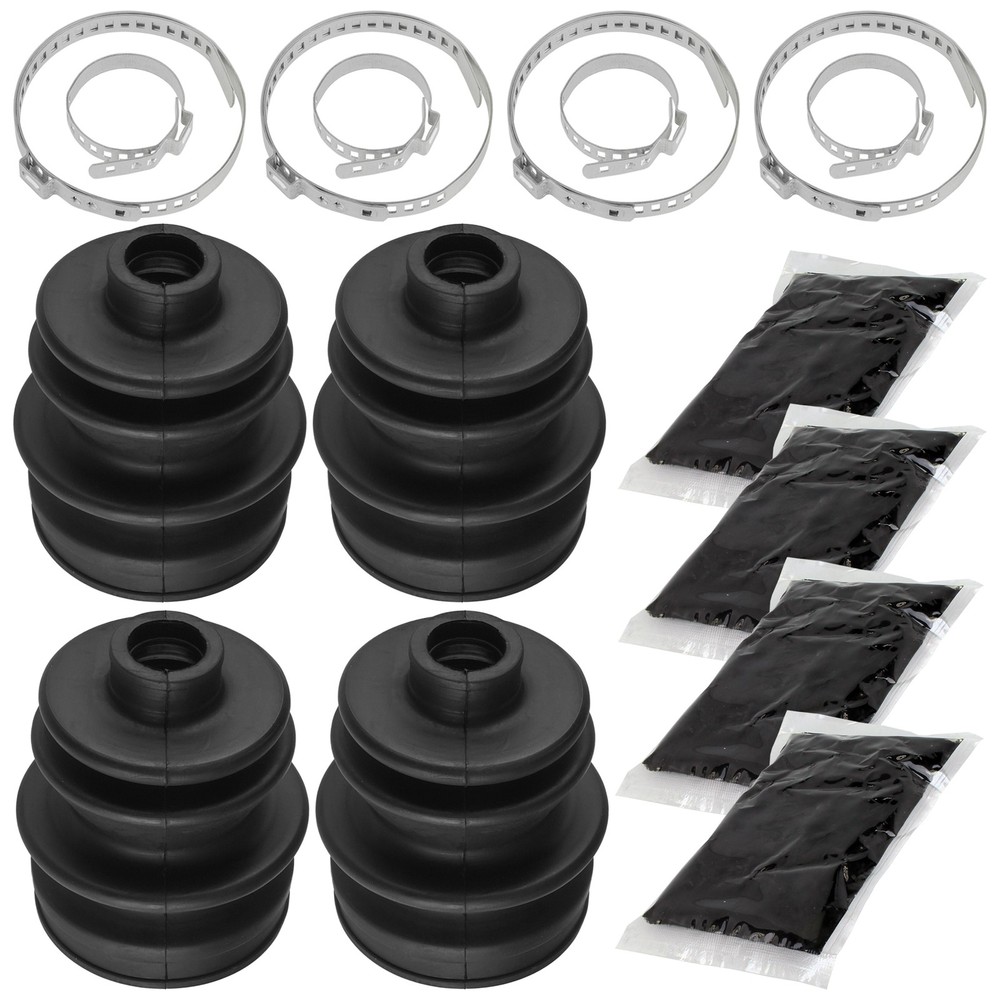 2 Rear Axle Inner Outer CV Boot Kit for Arctic Cat 650 4X4 2004-2010