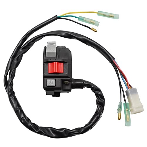 Handlebar Switch Control Start Stop Kill Headlight Button for Yamaha Breeze