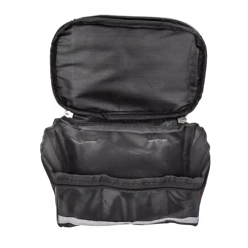 Bike Handlebar Basket Multi-Purpose Detachable Bicycle Front Frame Storage Bag