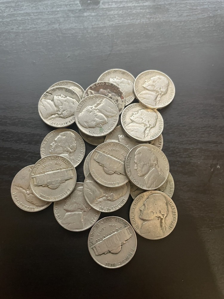 1948 D Jefferson Nickel Circulated