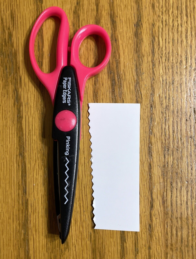 Fiskars Paper Edgers Scissors Crafts Scrapbooking Pair
