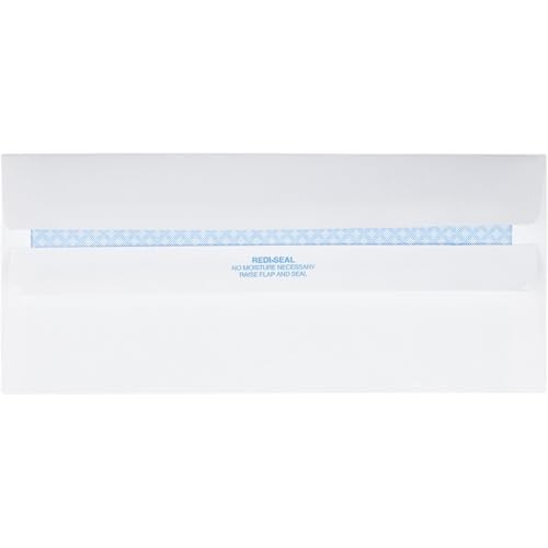 #10 Left Window Security Tinted Envelopes with a Self Seal Closure 500 per Box
