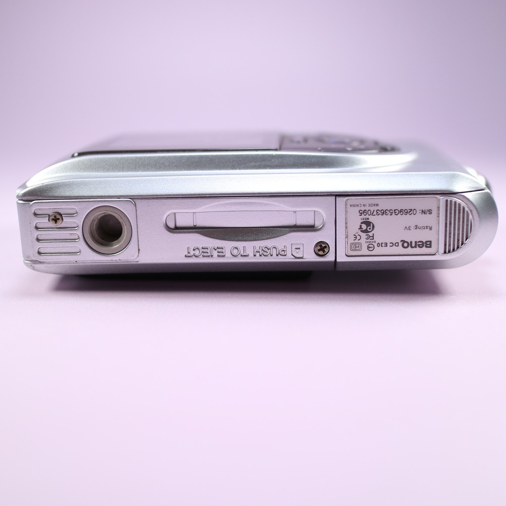 Benq Digital Camera DC E30 3.0MP Silver Tested