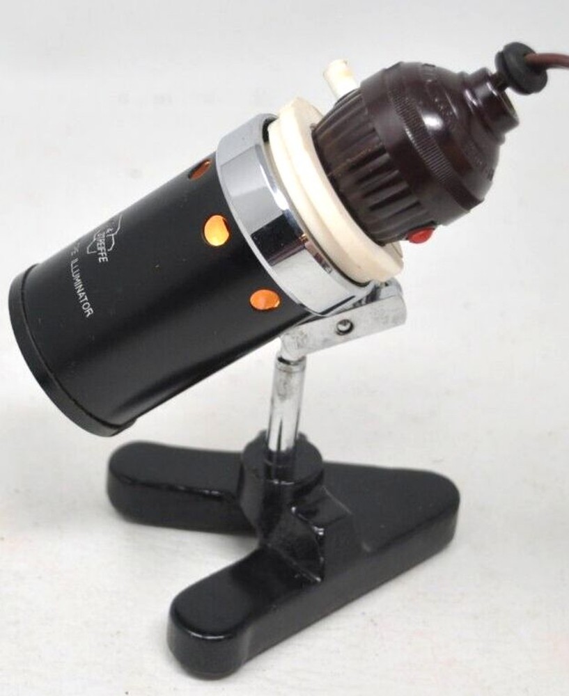 Vintage Sans & Streiffe Microscope Illuminator SCARCE  Marked Japan