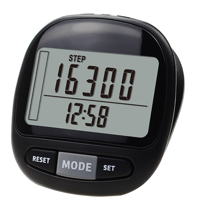 Digital Pedometer LCD Display Walk Step Pedometer Multifunction Calorie Counter