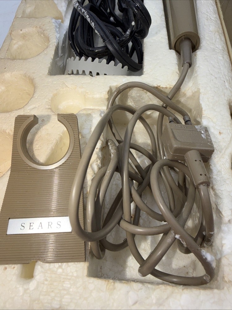 SEARS Solid State (Model 34201) Tape Cartridge Recorder 1960’s Complete Untested