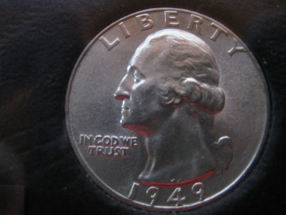 1949 P US Mint Silver Set Brilliant Uncirculated!