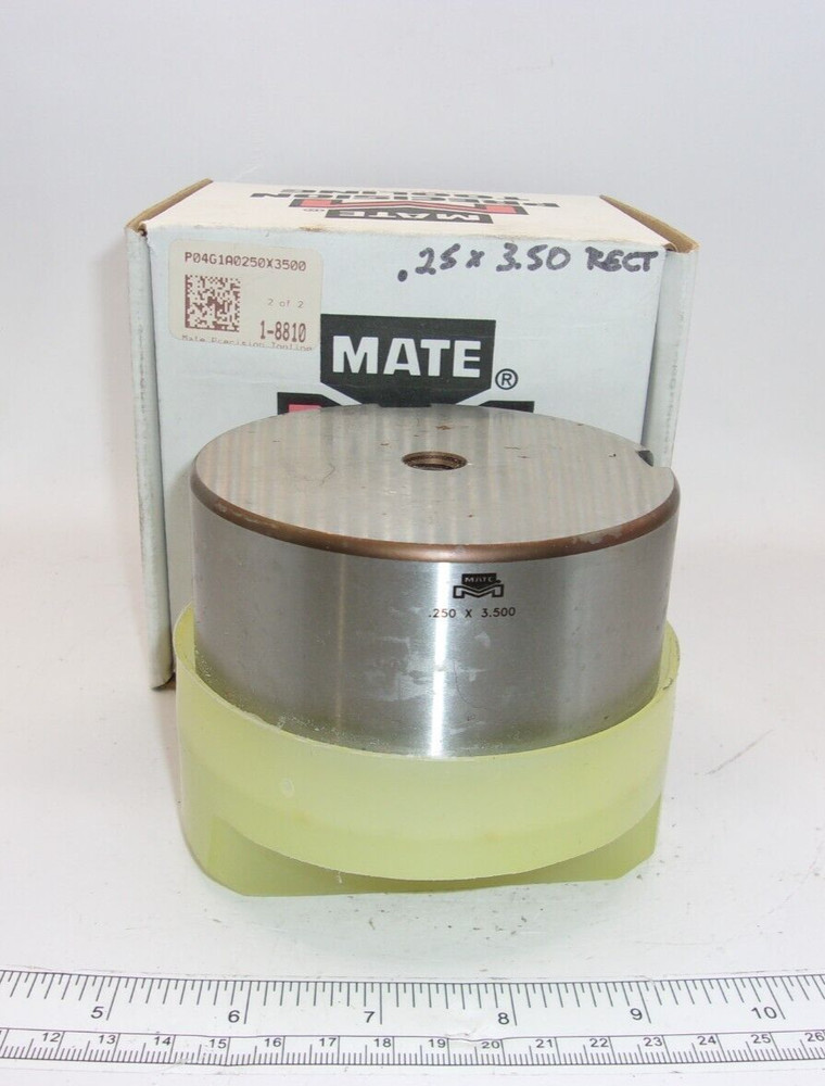 Mate .250" x 3.500". Rectangle Hole Die, 1966A