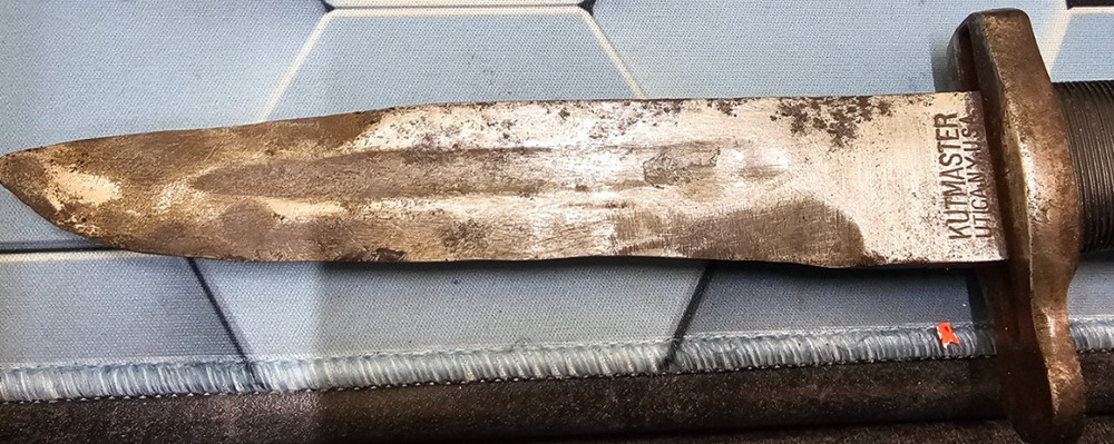 WW2 US Army Kutmaster Fixed Blade Fighting Knife