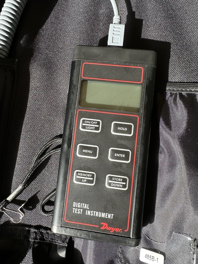 Model-485B Handheld Thermo-Hygrometer - Temp, Humidity, Dew Point Dwyer