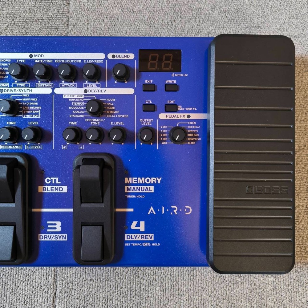 BOSS ME-90B Bass Multi-Effects 8 Multi-Function Foots witches Processor Adapter