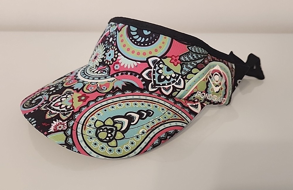 Womens Headsweats Gear BondiBand Visor Patterned Running Adjustable